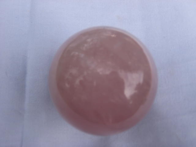 Rose Quartz Sphere self-love and acceptance 3710